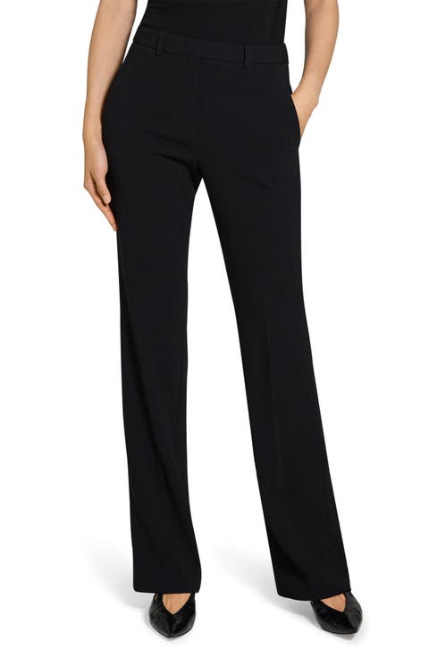 Slim Fit Flare Trousers
