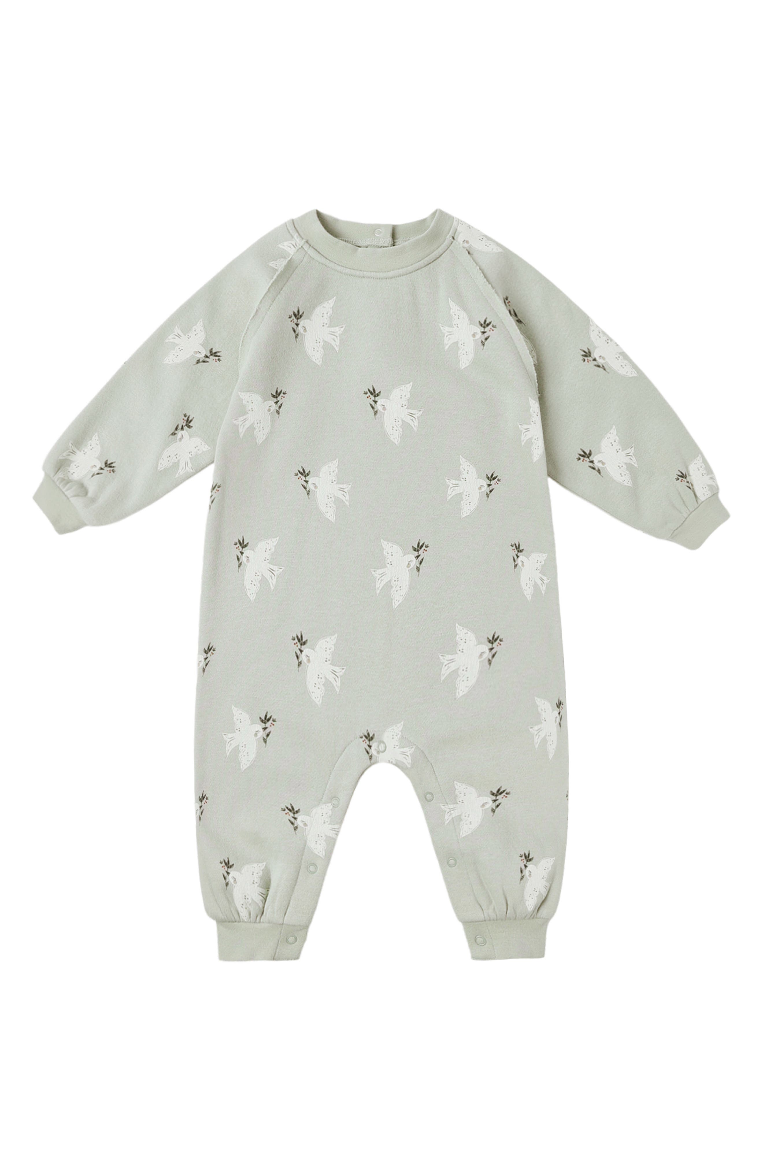 Dove Print Romper