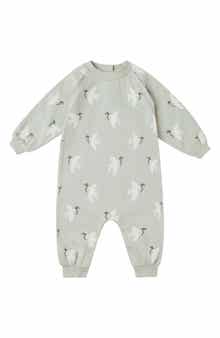 Dove Print Romper
