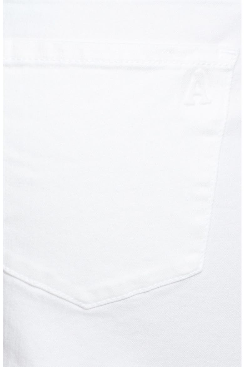 'Madre' Cutoff Denim Shorts, Alternate, color, WHITE