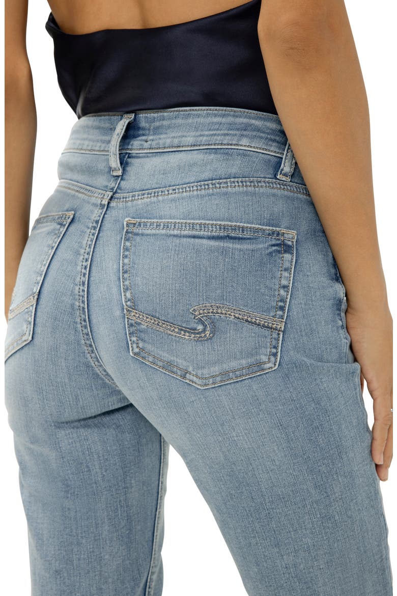 Avery Curvy High Waist Capri Jeans, Alternate, color, ORLANDO