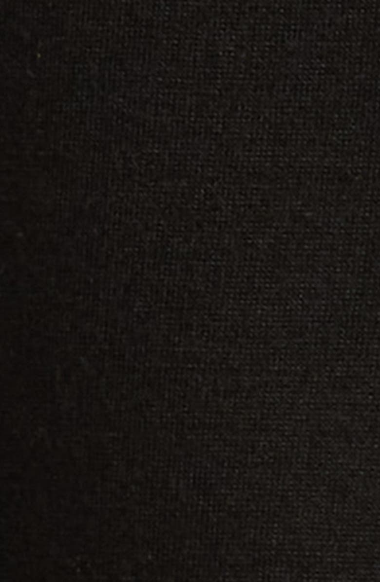 Universal Standard Lennox Padded Shoulder Stretch Ponte Blazer, Alternate, color, Black