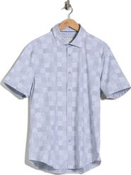 Bugatchi Short Sleeve Woven Shirt