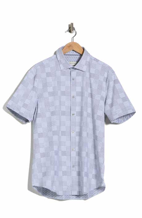 Bugatchi Short Sleeve Woven Shirt