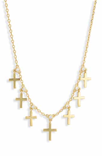 Heaven Sent Cross Charm Necklace