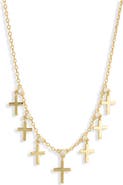 Electric Picks Heaven Sent Cross Charm Necklace