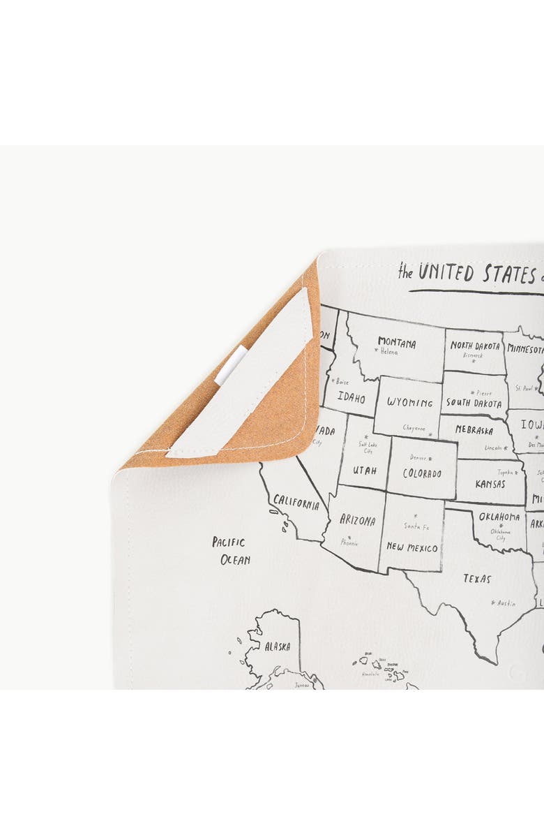 GATHRE Large State Map Tapestry, Alternate, color, Usa Map