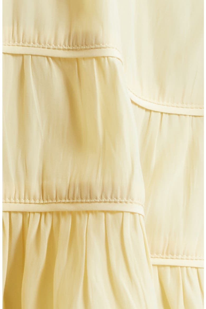 Dana Tiered Sleeveless Top, Alternate, color, BUTTER