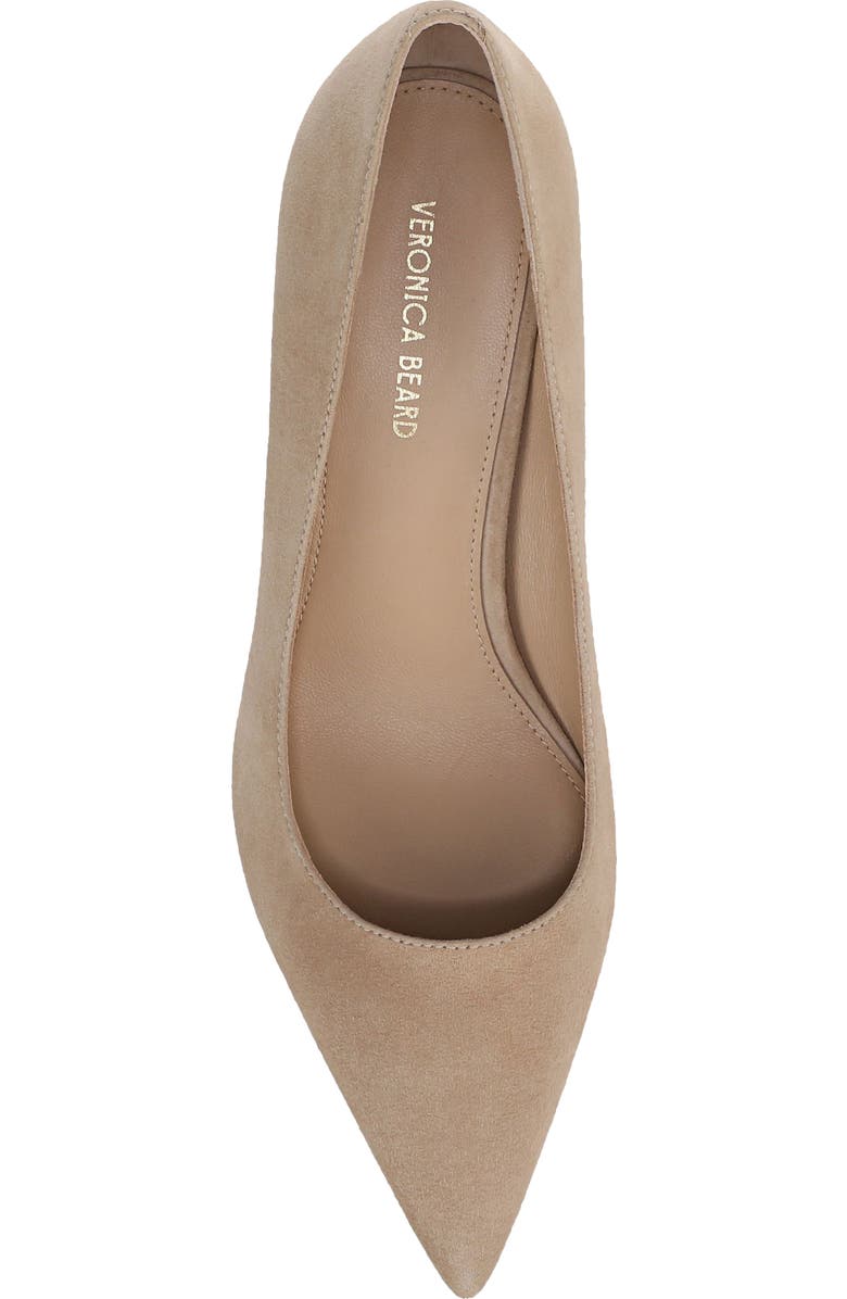 Veronica Beard Rita Pointed Toe Pump, Alternate, color, Sand