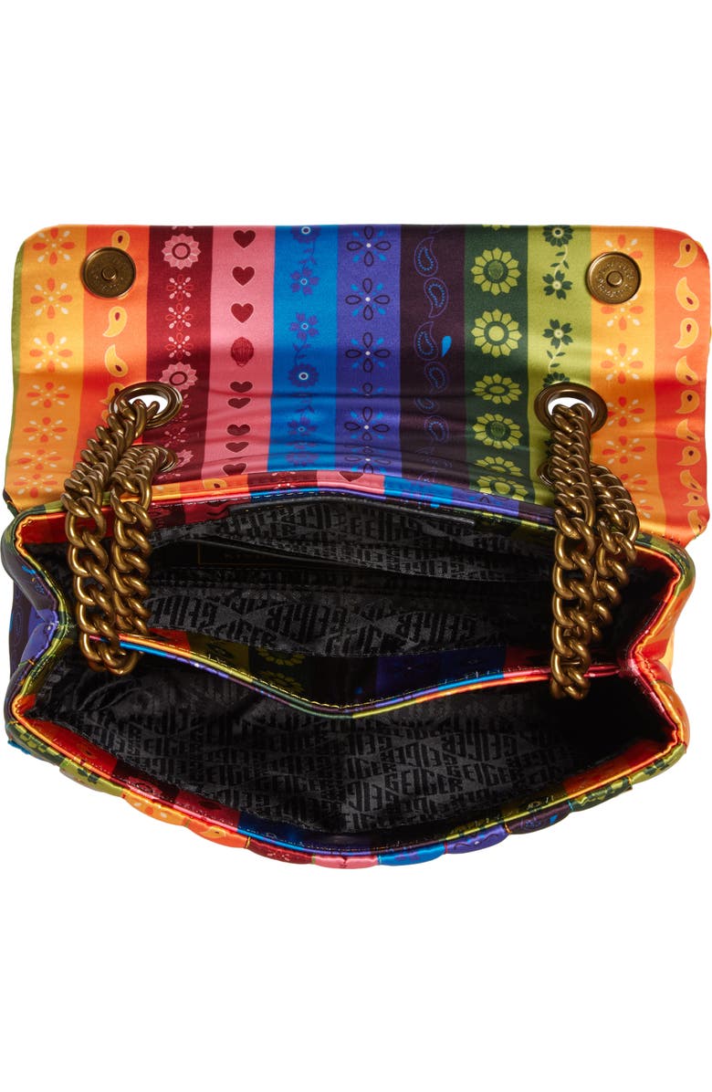 Kurt Geiger London Kensington Quilted Paisley Convertible Shoulder Bag, Alternate, color,