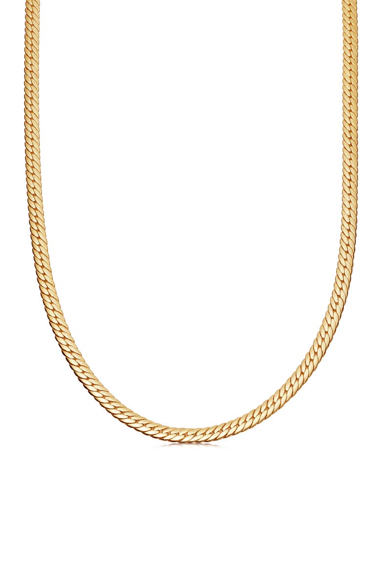 Missoma Camail Snake Chain Necklace, Main, color, 