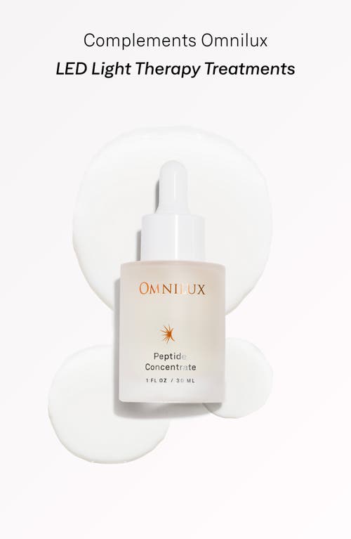 Omnilux Peptide Concentrate Serum In Transparent