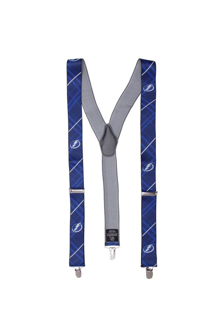 Men's Blue Tampa Bay Lightning Suspenders, Main, color, Blue
