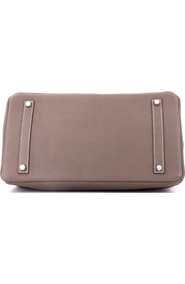 Pre-Owned Hermes Birkin Handbag Grey Clemence with Palladium Hardware 35, Alternate, color, Etoupe