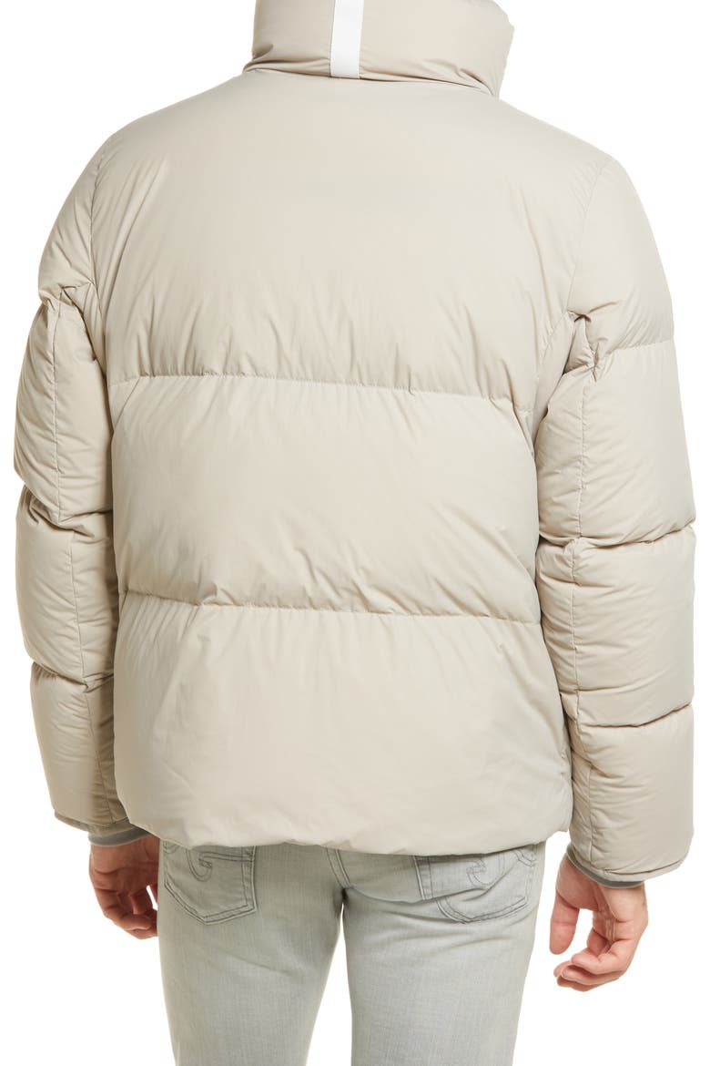 Everett 750 Fill Power Down Puffer Jacket, Alternate, color, LIMESTONE - CALCAIRE