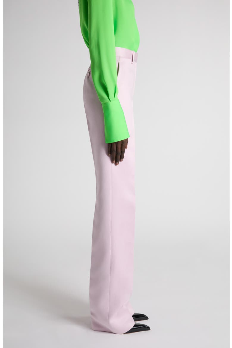 Duchesse Satin Trousers, Alternate, color, ORCHID PINK