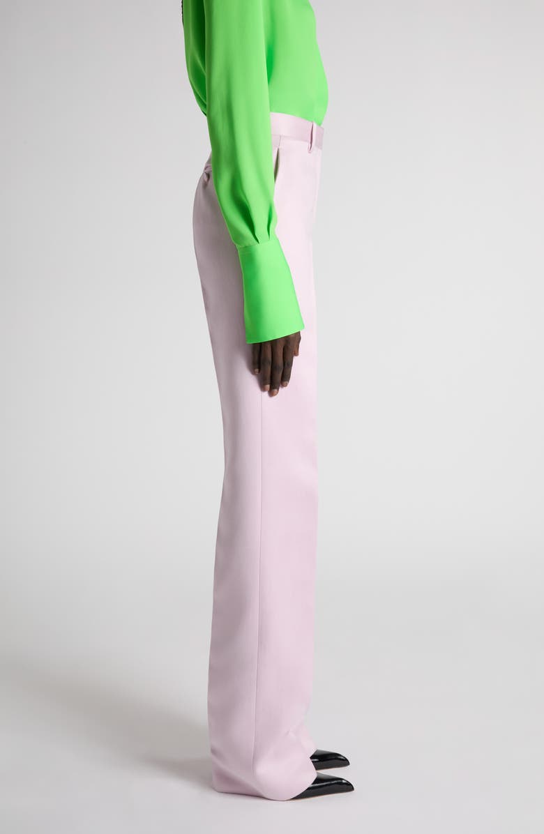 TOM FORD Duchesse Satin Trousers, Alternate, color, Orchid Pink