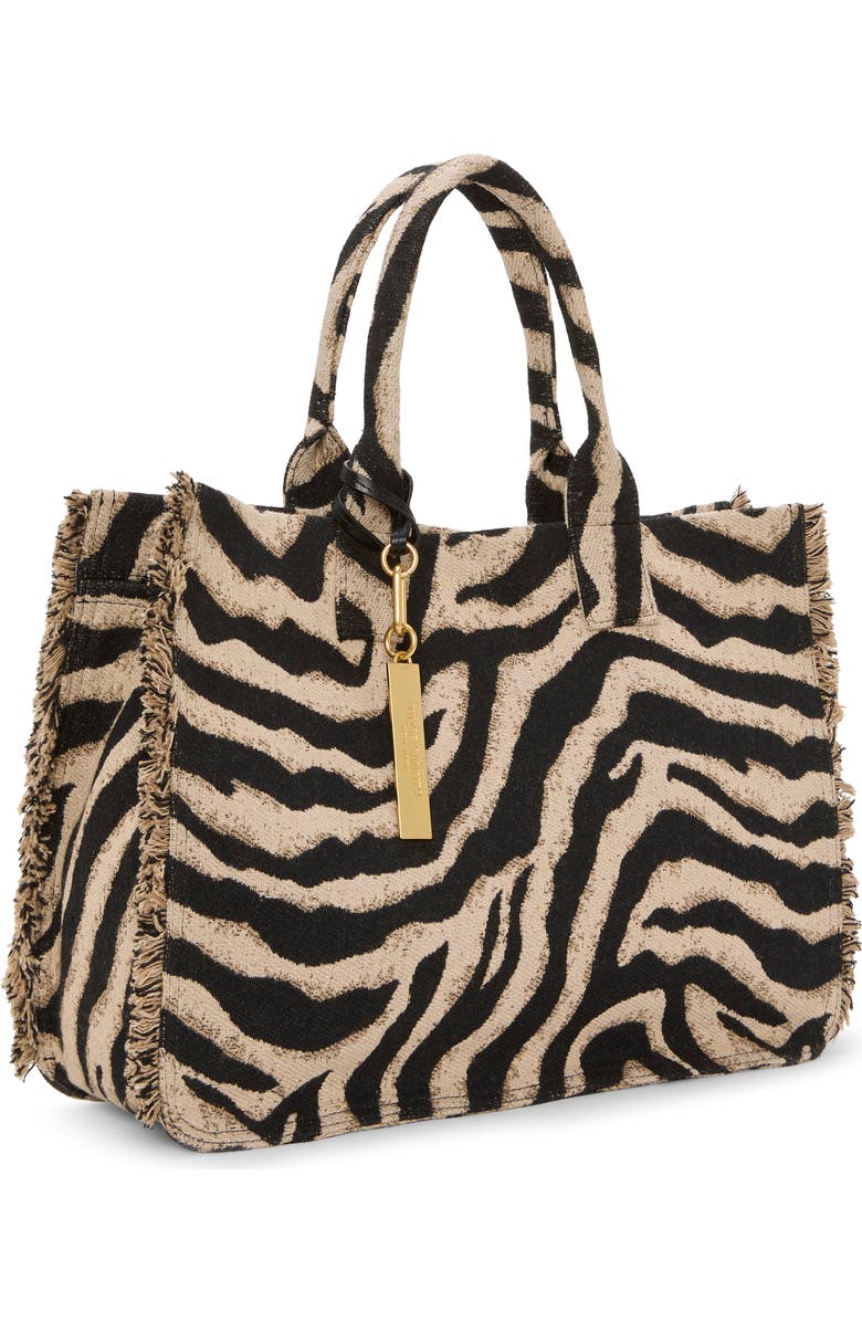Vince Camuto Zhury Canvas Tote, Alternate, color, Brown