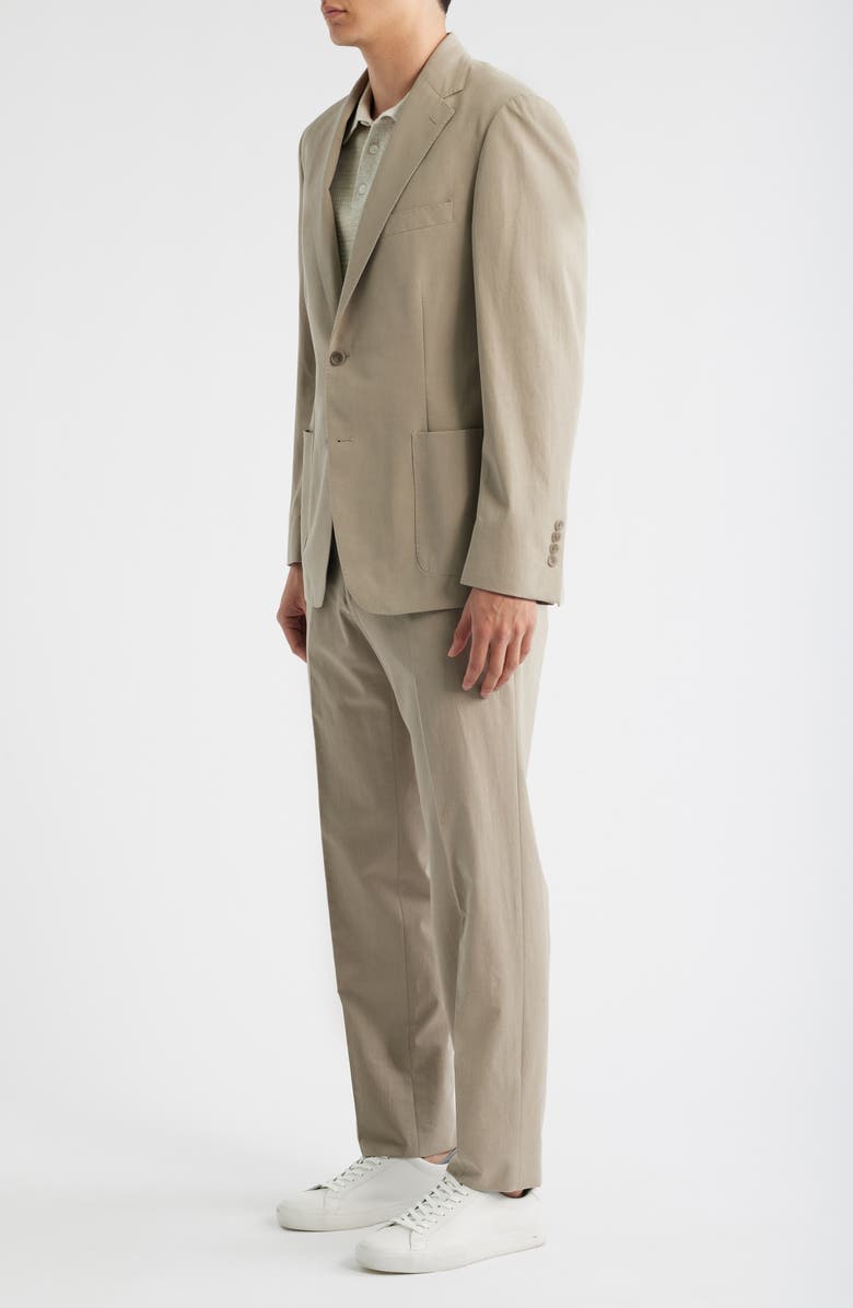Vince Iker Khaki Cotton Blend Suit, Alternate, color, Khaki