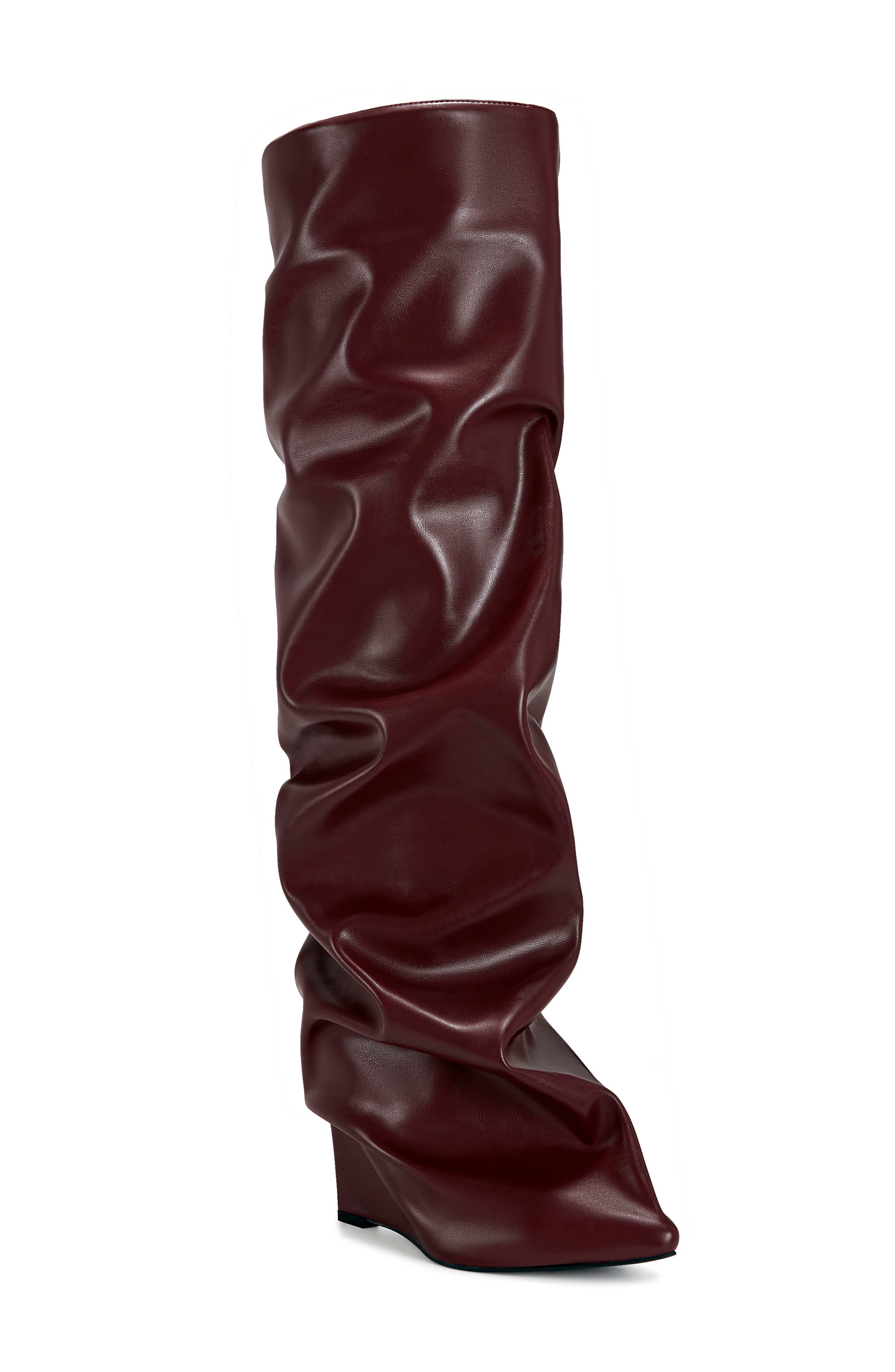 AZALEA WANG Teuila Over the Knee Slouch Boot, Main, color, 