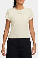 Nike Sportswear Rib Cotton Blend T-Shirt