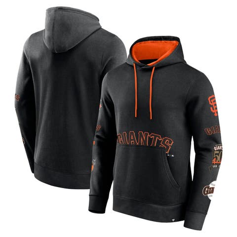Men's Fanatics Branded Black San Francisco Giants Wild Winner Pullover Hoodie