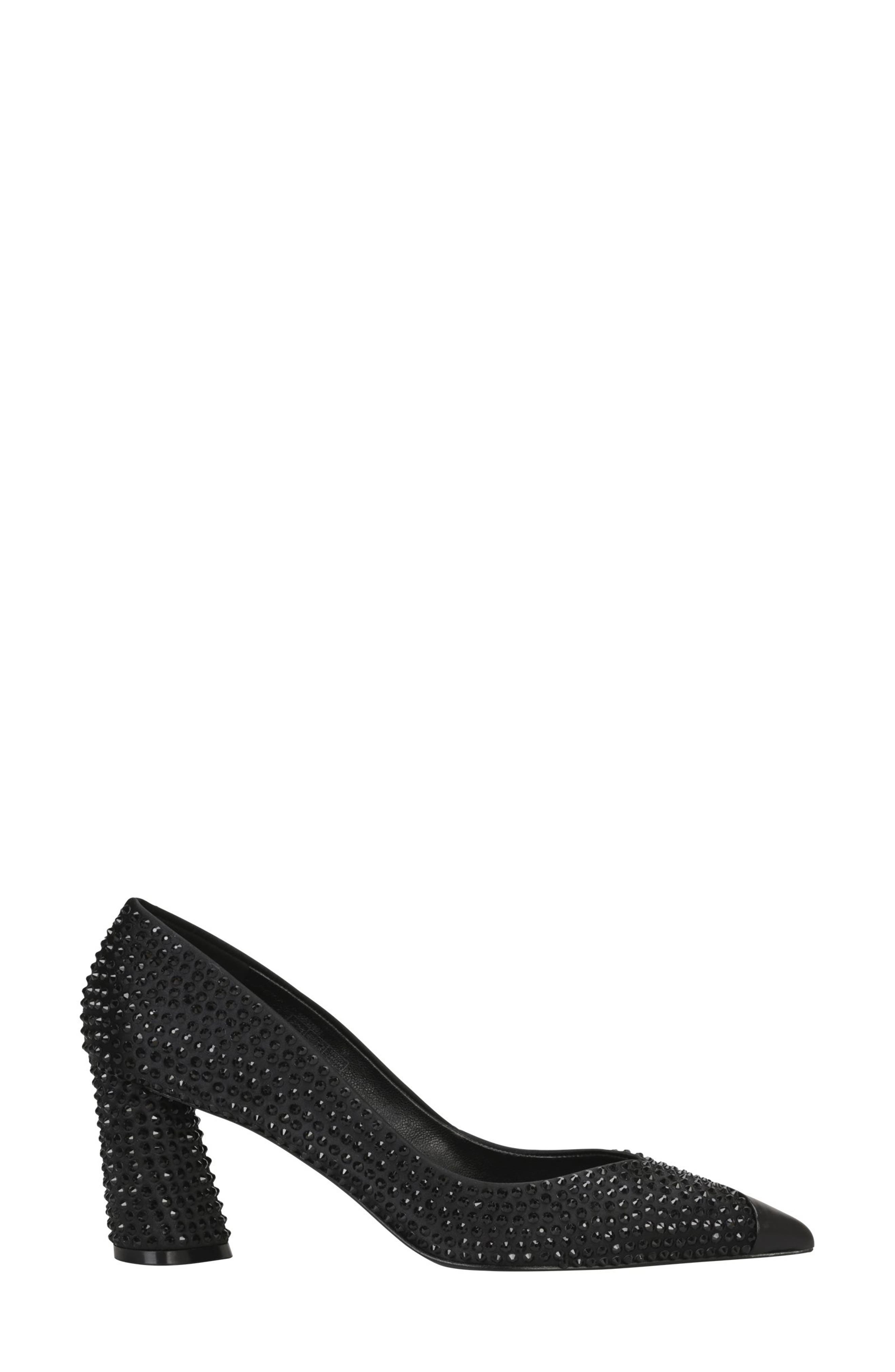 BOSS Gracey Pointed Toe Pump, Main, color, Black