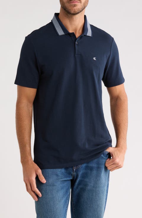 Jacquard Piqué Polo