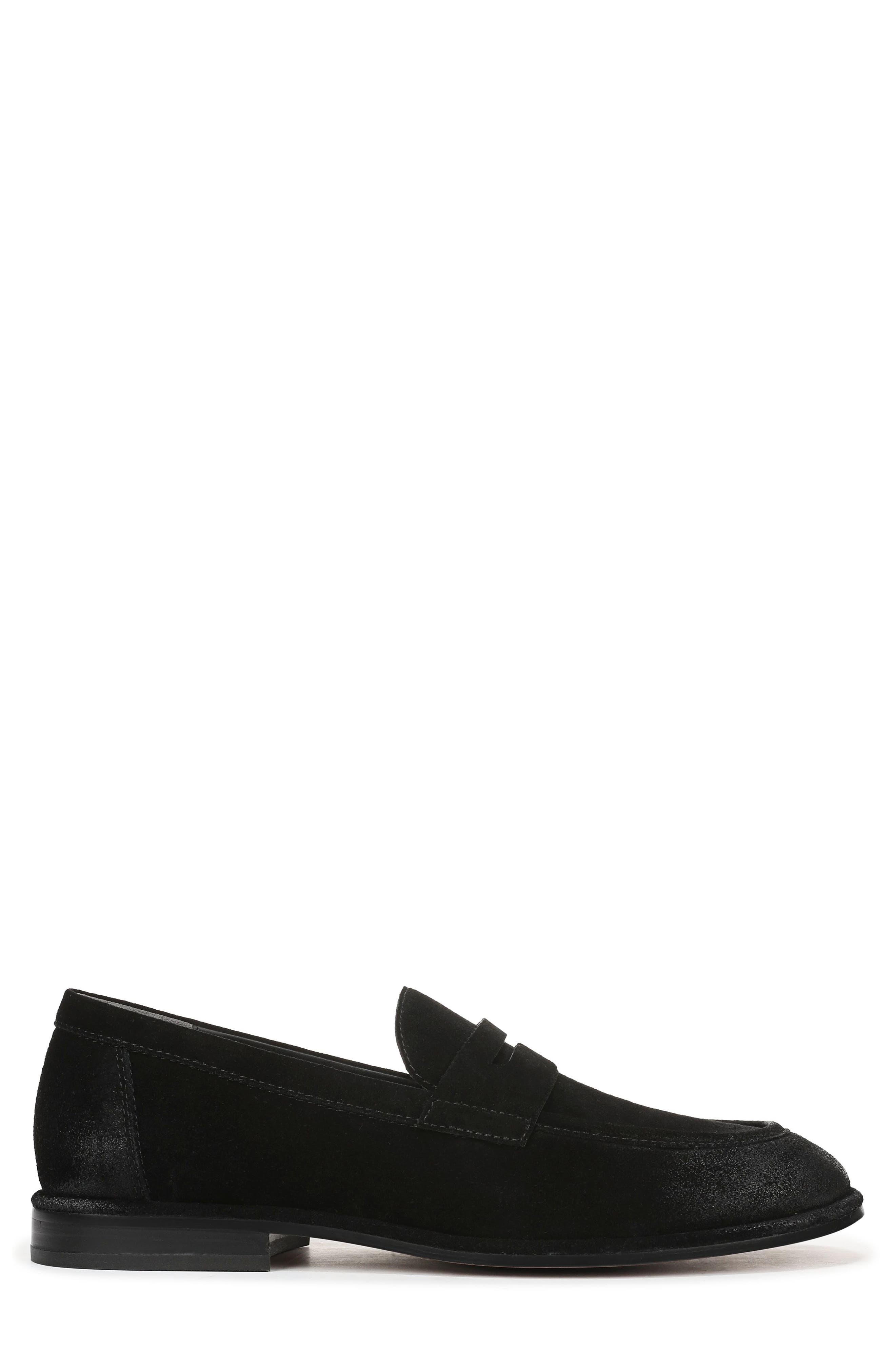 Sean Penny Loafer, Alternate, color, BLACK