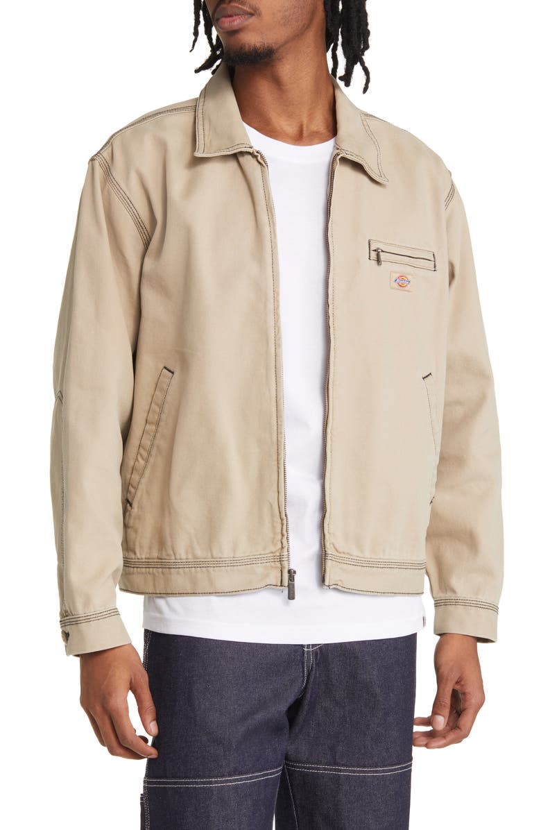 Dickies Contrast Stitch Duck Canvas Jacket, Main, color,