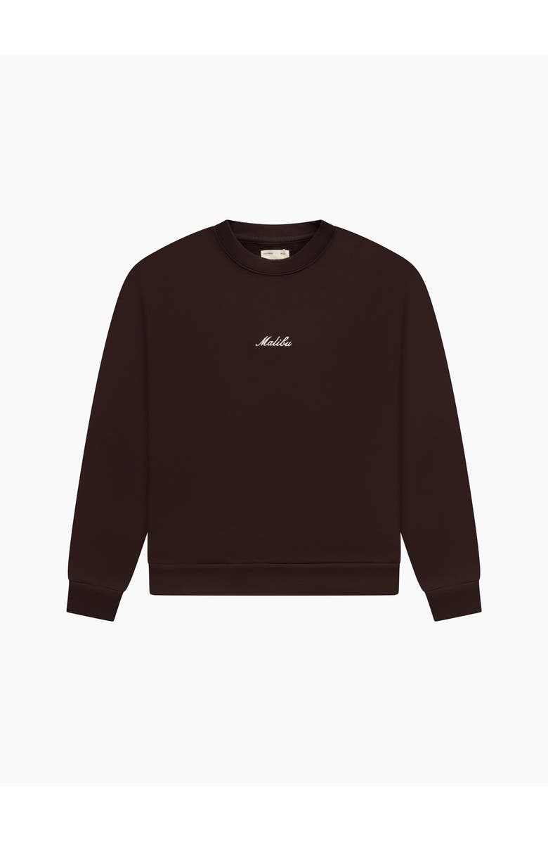 CALIFORNIA INCLINE Malibu Crewneck, Alternate, color, Umber