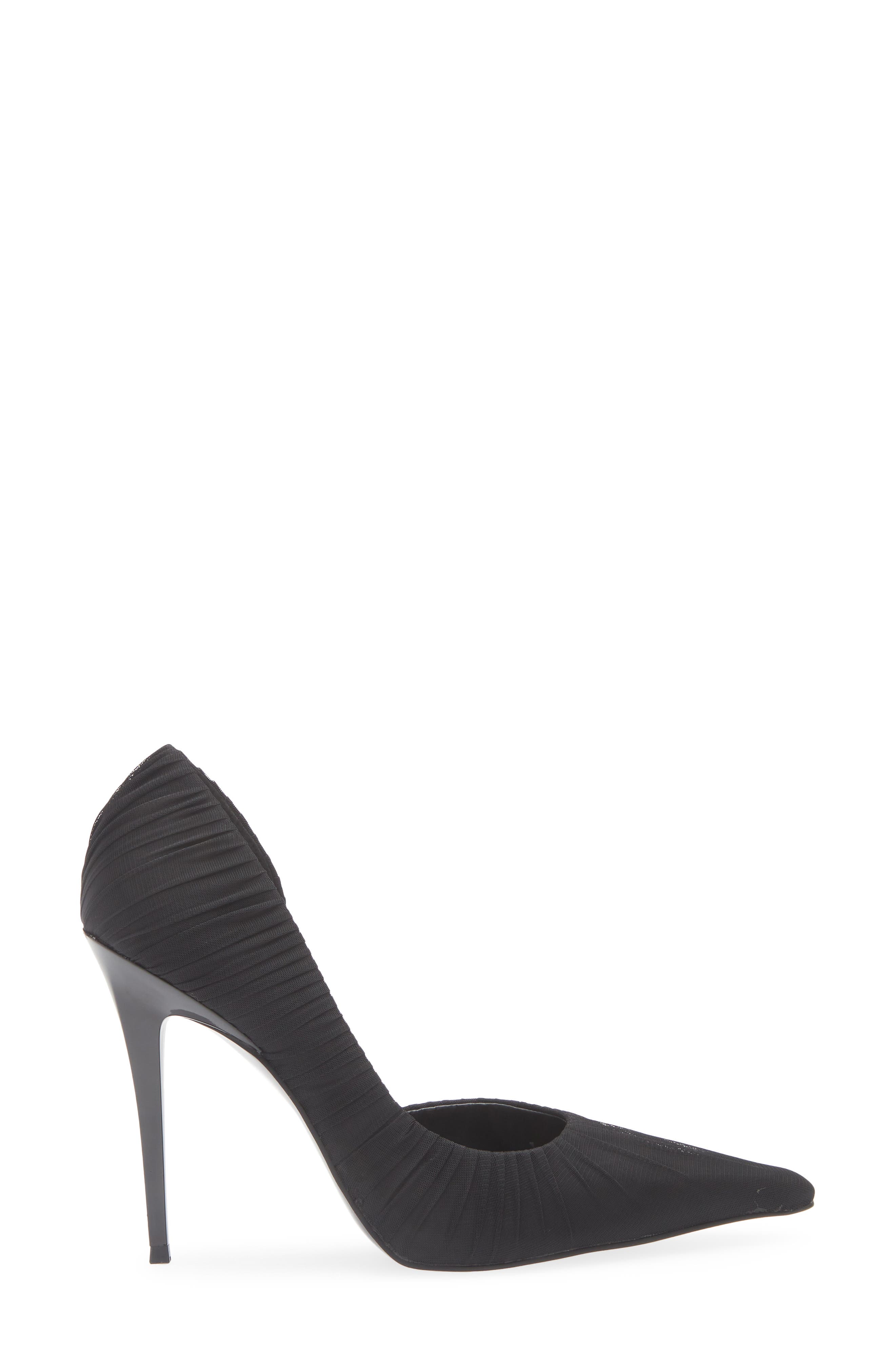 Steve Madden Elegant Pointed Toe d'Orsay Pump, Alternate, color, Black