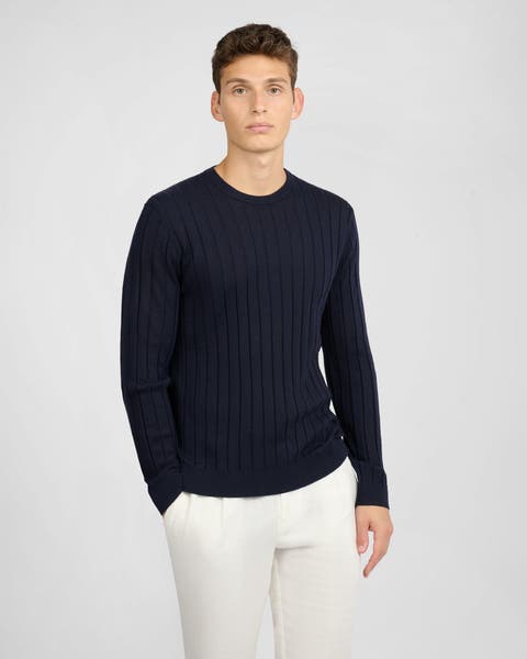 Extra Fine Merino Wool Crewneck Sweater