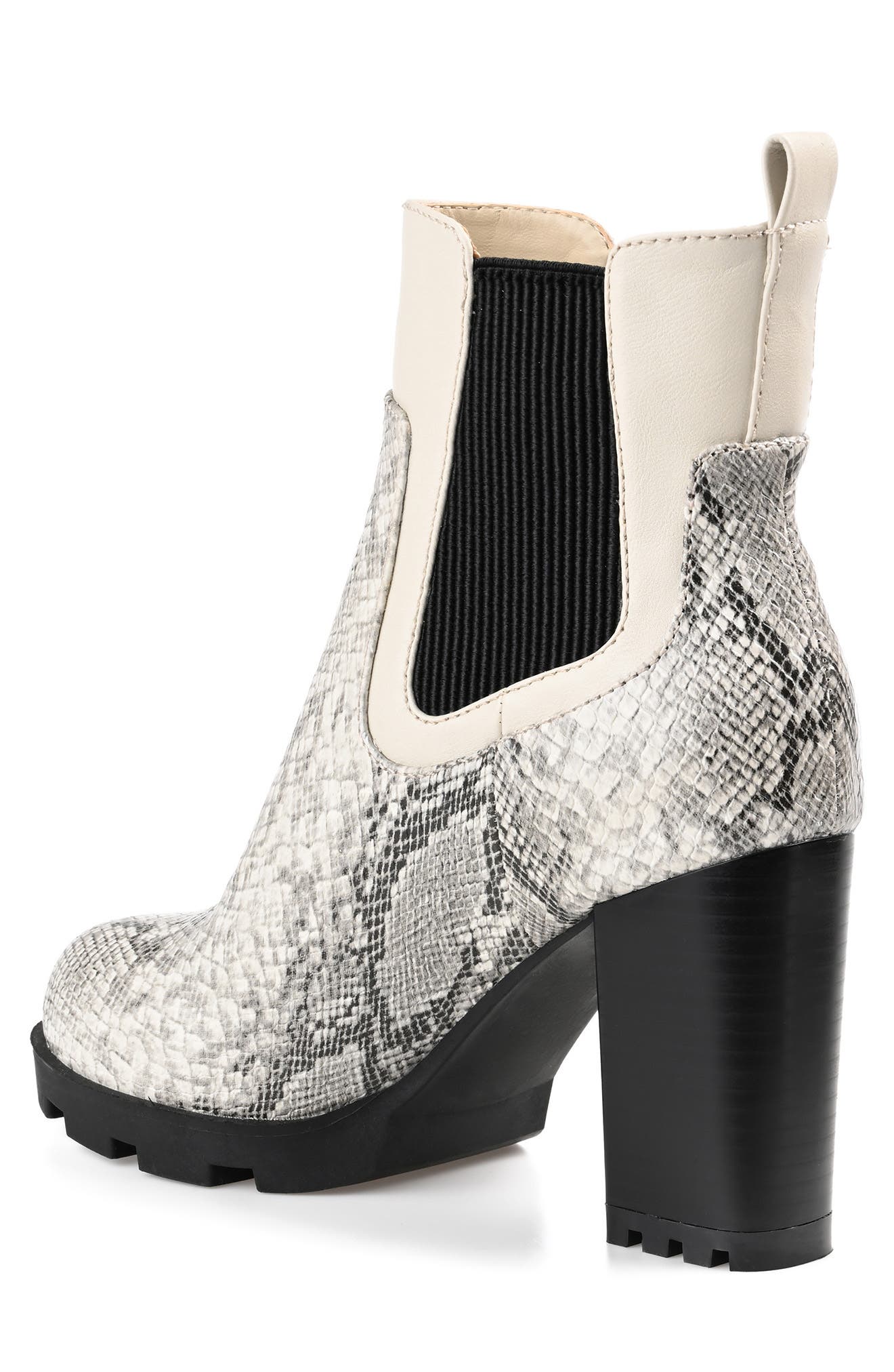 Journee Collection Islana Bootie, Alternate, color, Snake