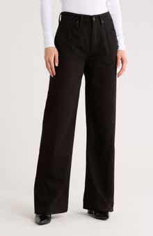 rag & bone Lori Mid Rise Wide Leg Jeans