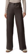 KUT from the Kloth Jodi Coated High Waist Relaxed Straight Leg Jeans