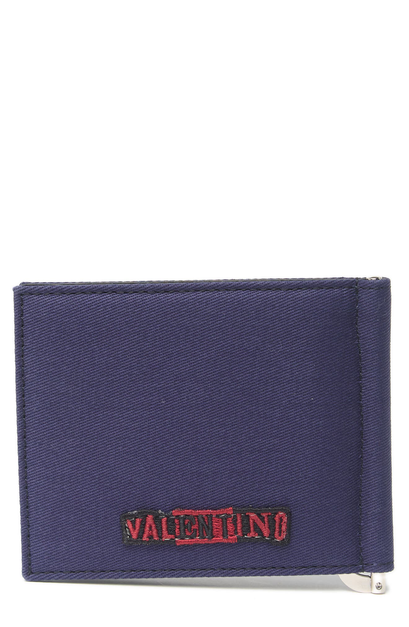 Valentino Beauty Letter Patch Bifold Wallet (Men) | Nordstromrack