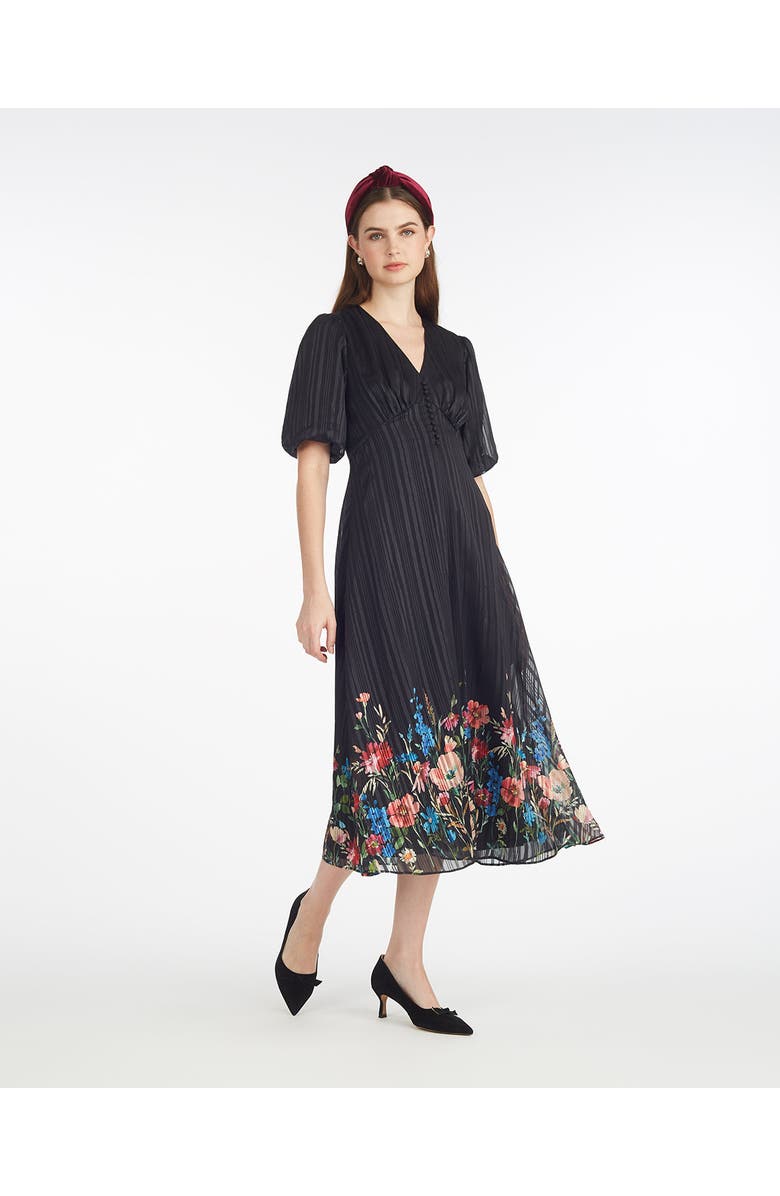 Draper James Maisy Midi Dress in Moonlit Blooms, Main, color,