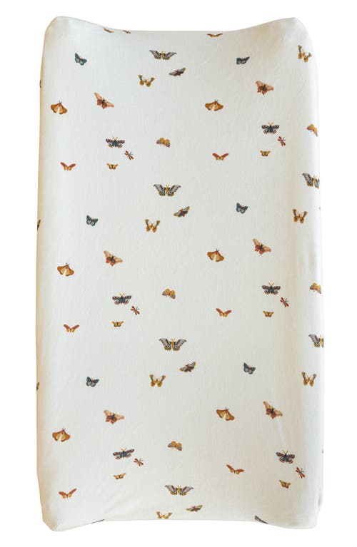 Saranoni Minky Changing Pad Cover In Neutral