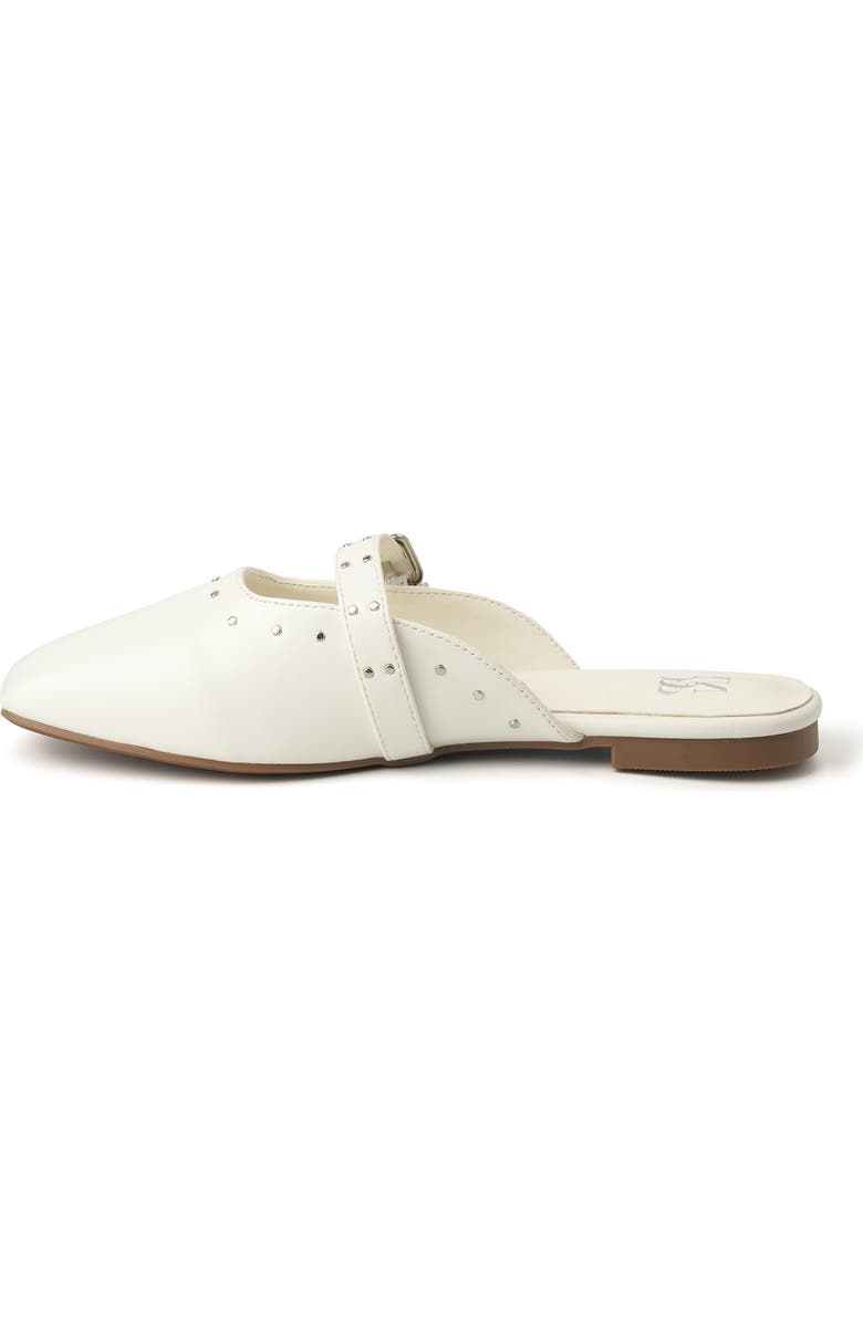 NEW YORK AND COMPANY Lyanna Mary Jane Mule, Alternate, color, White