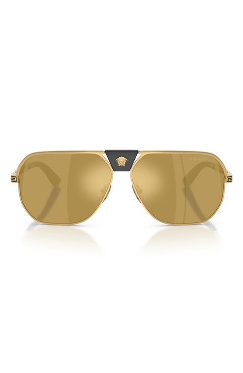 61mm Square Sunglasses