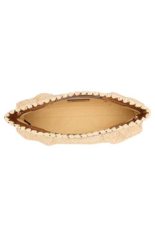 Staud Lena Raffia Clutch