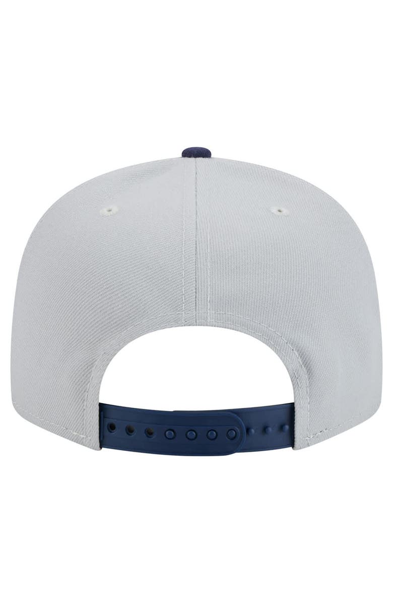 New Era Men's New Era Gray/Navy New York Mets 2-Tone Color Pack 9FIFTY Snapback Hat, Alternate, color, 