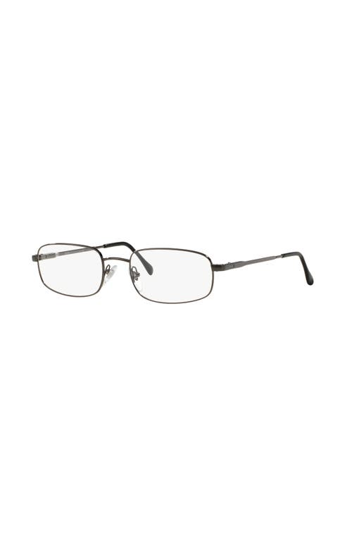 Sferoflex 53mm Rectangle Optical Glasses In Metallic