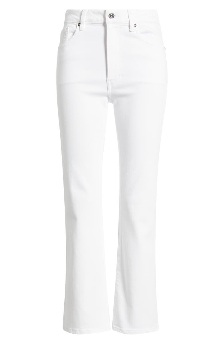 FRAME The Reboot High Waist Ankle Bootcut Jeans, Alternate, color, White