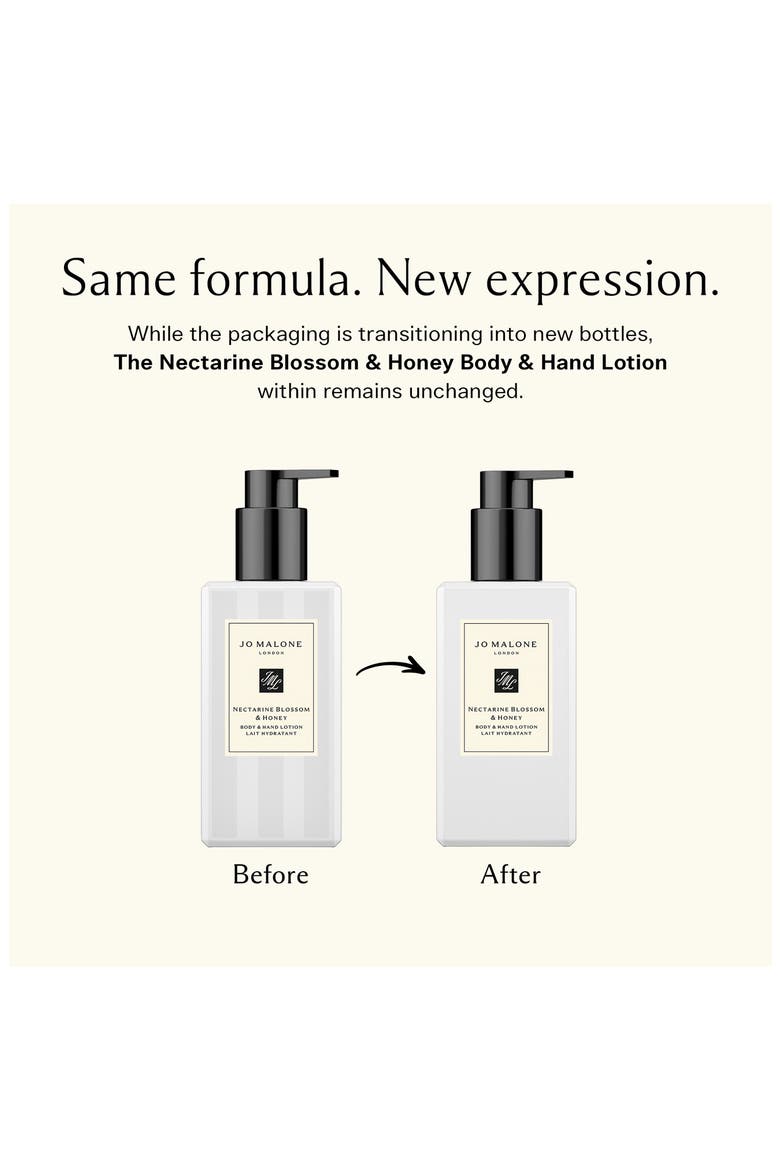 Nectarine Blossom & Honey Body & Hand Lotion, Alternate, color, NO COLOR