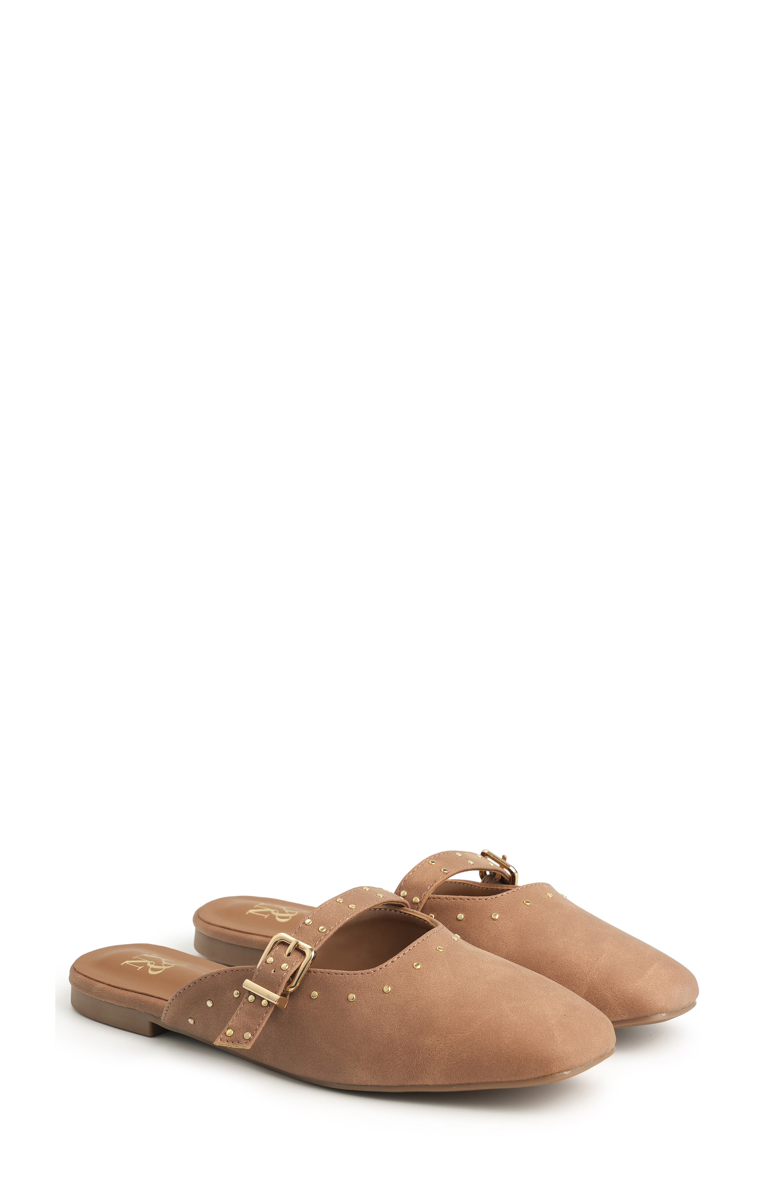 Lyanna Mary Jane Mule, Alternate, color, TAUPE