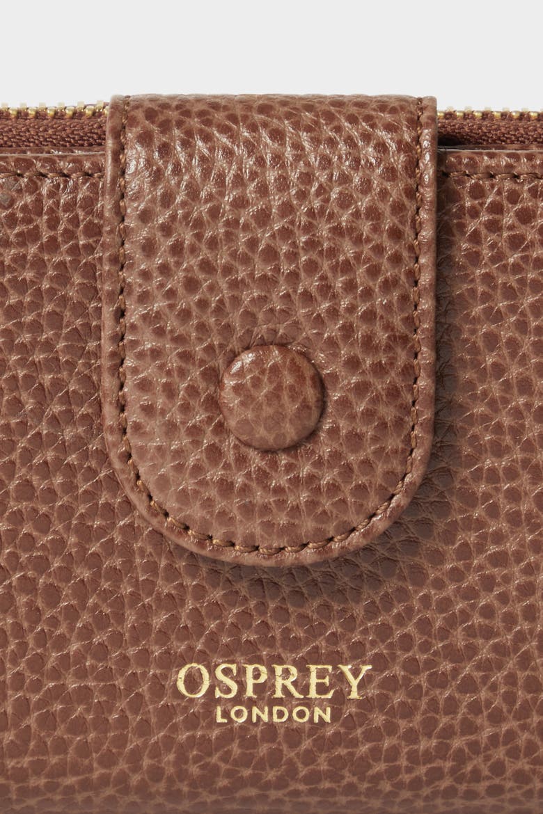The Core Medium Leather Popper Matinee Purse, Alternate, color, Tan