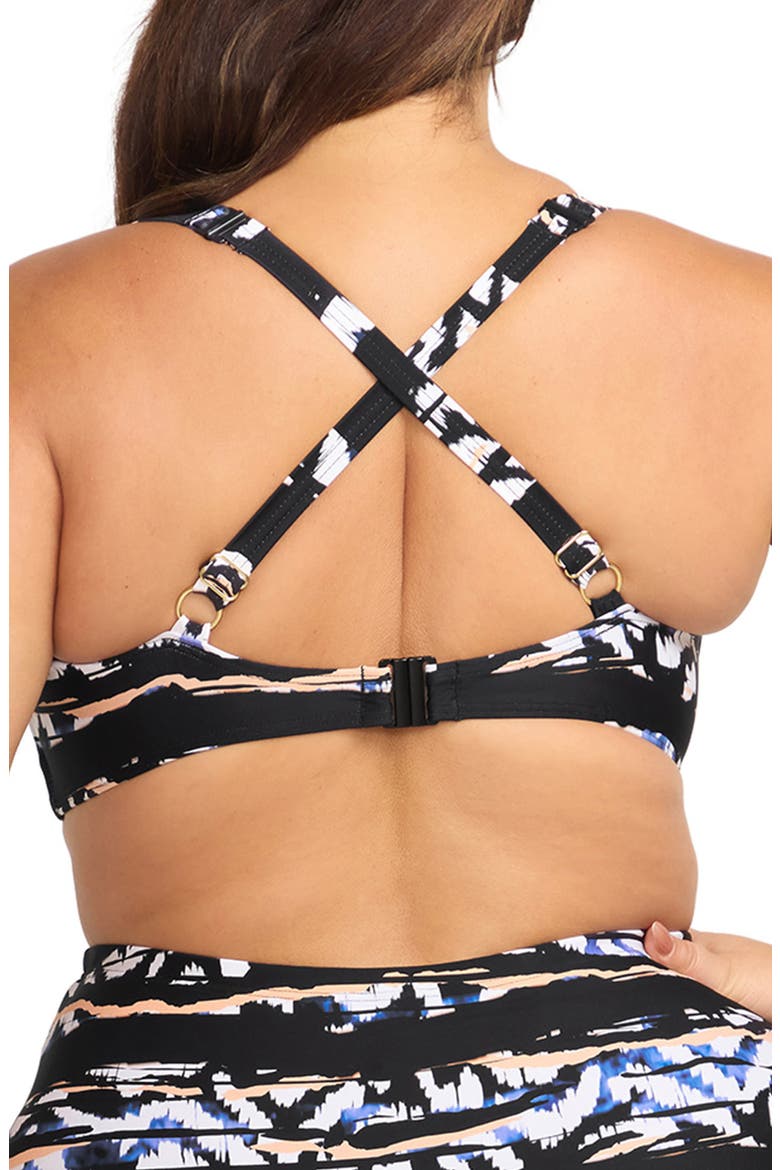 Provenance Botticelli Bikini Top, Alternate, color, BLACK