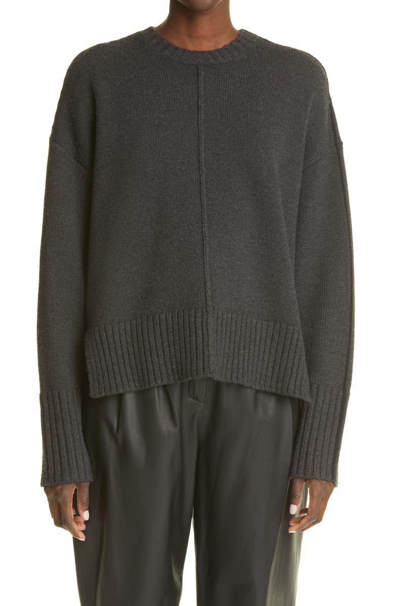 Peter Do Bebe Tattoo Oversize Wool Sweater, Main, color,